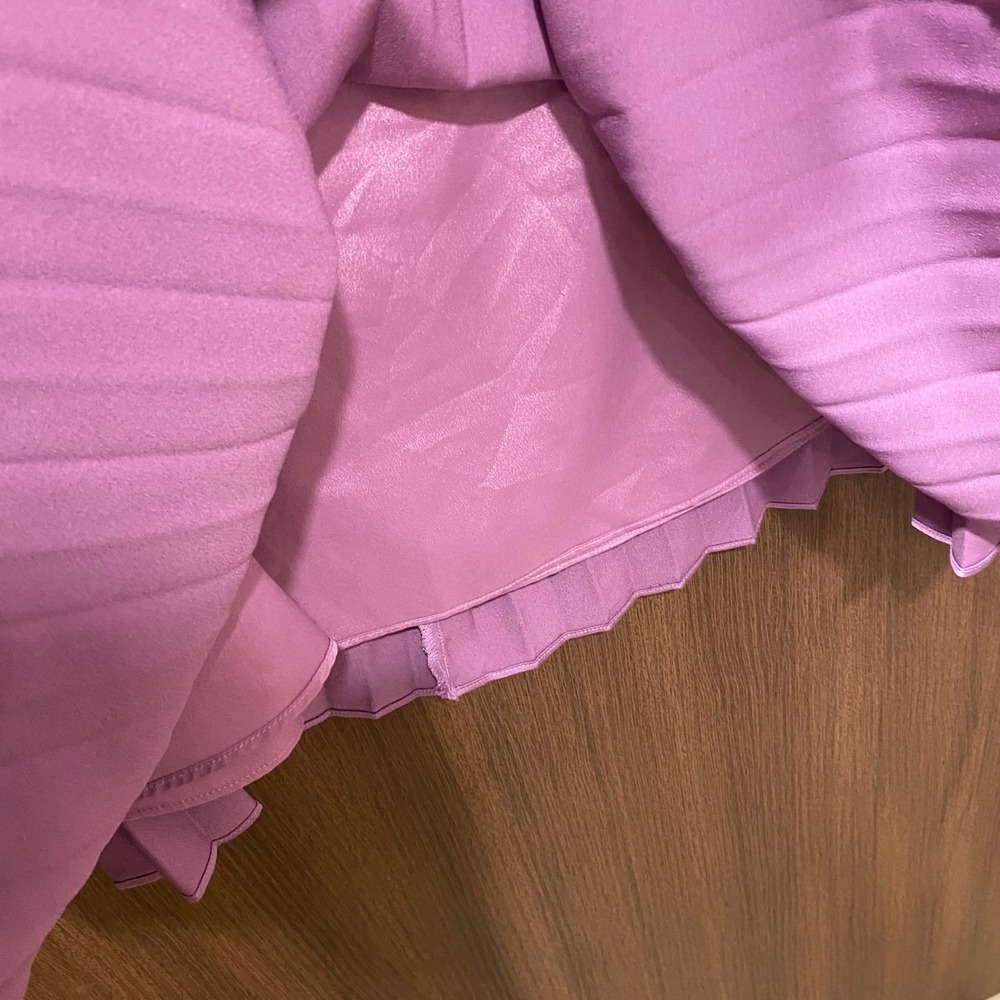 J. Crew Lilac Pleated Midi Skirt - Picture 8 of 11